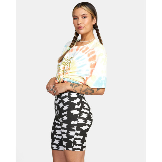 RVCA Γυναικείο ποδηλατικό κολάν Kristen Push It- Bike Shorts